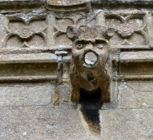 Edenham exterior carvings